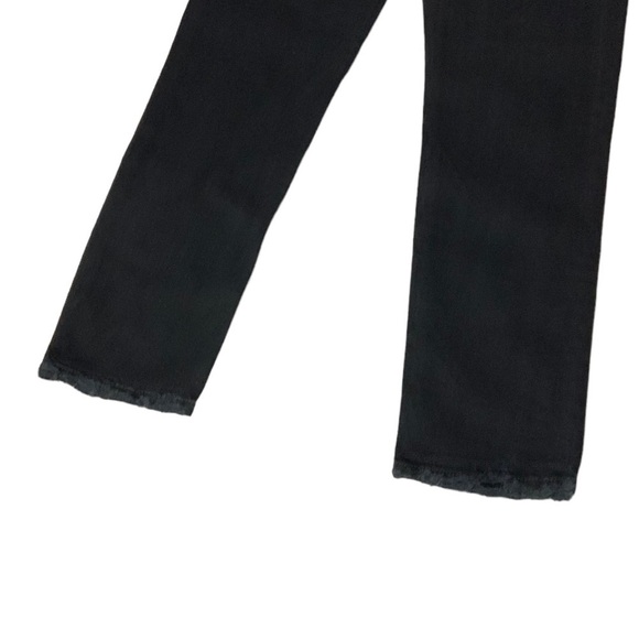 Free People high rise regular fit black jeans 25 - Picture 4 of 4